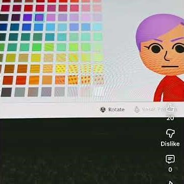 How to Make Rumi from Kpop Demon hunters as a Mii character? (Slowed mii tutorial) #kpopdemonhunter