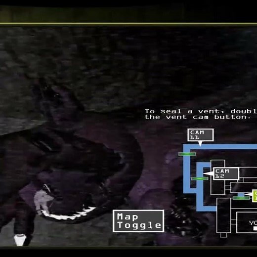 Shadow Springtrap in FNaF 3 (FNaF Jumpscares)