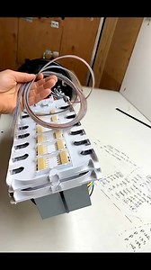 128K views · 1K reactions | How do Optic Cable Strip and Splicing to Routing Fiber | ROAD LIFE | Facebook