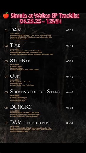 SB19 SaW EP Tracklist Revealed