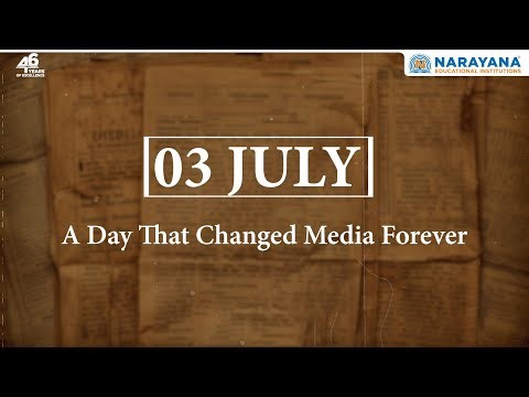 July 3: The Day Media Changed Forever | From Linotype to Colour TV