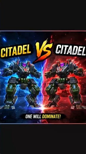 Citadel 🆚 Citadel 💀 Who Wins? #Shorts #mecharena #citadel #gaming #teammech #gamingvideos