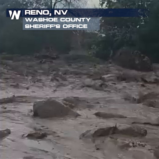 NEW VIDEO: The Hidden Valley neighborhood experienced horrid flash flooding & mudslides Friday afternoon. The greater Reno, NV area saw around 1" of rain in an hour - which may not sound like much, but in the desert southwest, it can cause massive mudslides quickly.#NVwx