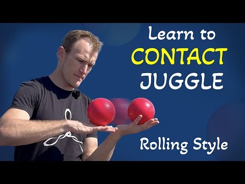 How to Contact Juggle - Butterfly & Hand Transfer Basics - Beginner Lesson