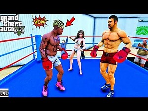GTA 5-*WOW* Franklin's New Boxing Career Mode 2020 #1 (GTA 5 Real Life Mods SS11 #65)