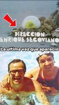 The last time Enrique Segoviano's name appeared on El Chavo del 8 😱#chavodel8 #chespirito