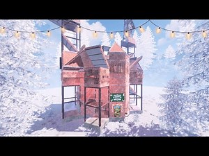 Christmas Hut - DEFENDABLE Star Shell (Rust Solo/Duo Base Design 2025)
