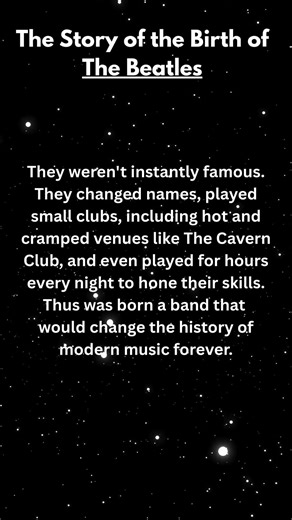 The Story of the Birth of The Beatles