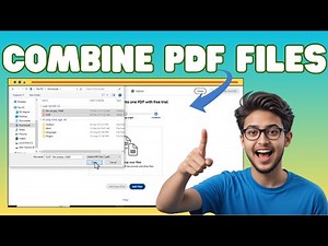 How To Combine PDF Files In Adobe Reader | Step-by-Step Guide (2025)