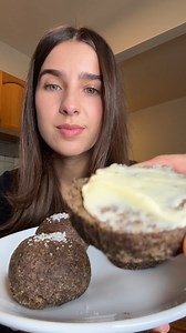 Halle Burns on Instagram: "another easy dough idea (2 ingredient dinner rolls) 2.5 cups flax flour 1 cup water 2 tsps baking powder salt to make flax flour, blend flax seeds in high-speed blender until fine. in a bowl, mix 2 cups flax flour with water, adding additional 1/2 cup flour if needed. dough should be sticky but come together easily. shape rolls, top with salt and then bake at 400F for 45-55 minutes. brush with plant based butter."