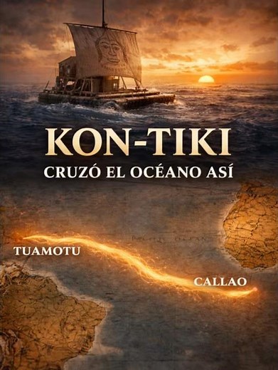 He crossed the ocean on a raft called Kon-Tiki #History #Curiosities #Mystery