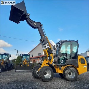 [Hot Item] EPA Front Discharge Telescopic Articulated Wolf Telehandler Mini780ht Loader for Sale