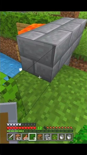 😂 I Tried Making an Iron Farm… Minecraft Said “Nope! 💀 #shorts#Minecraft
