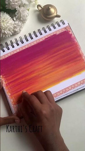 How to draw Easy Oil Pastel Drawing ✨ #shortsfeed #shortsvideo #oilpastel #tutorialtamil #scenery