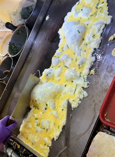 Rolled Omelet Recipe: Taiwanese Asian Street Food