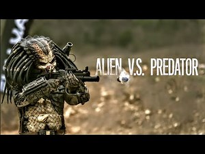 Alien Vs Predator in Real Life! FullMag ft. AlienGoBoom