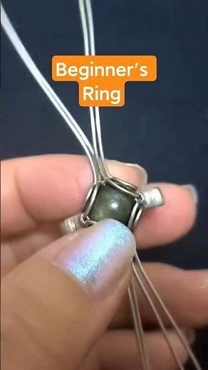 Simple Wire Wrap Ring (Beginner Trick)