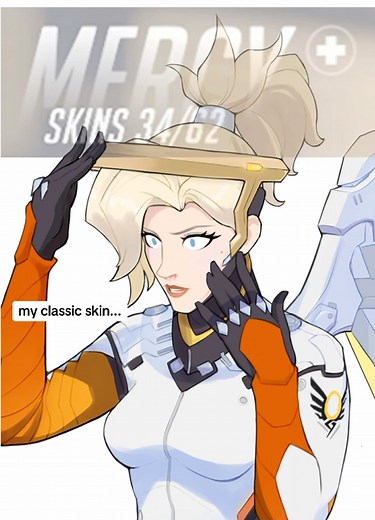 Overwatch Mercy Classic Skin Tribute