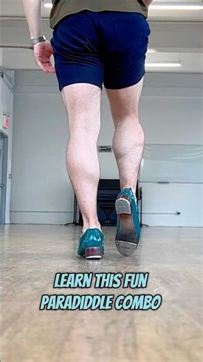 Paradiddle warm up/combo tutorial #tutorial #tap