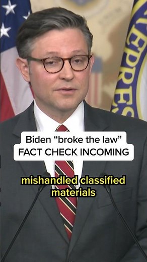 Speaker Johnson Fact Checked