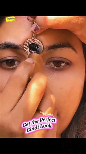 Get the Perfect Bindi Look 😍#shorts#short#shortsfeed