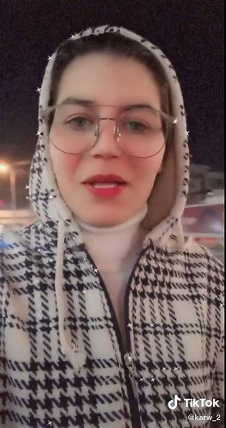 Houndstooth Patterned Coat Fashion Showcase