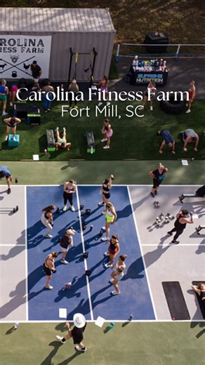🏋️🐮Fitness and farm animals? Sign us up. 💪@carolinafitnessfarm is a unique experience where you can attend fitness workshops, take advantage of their sauna and cold plunge, then hang out with farm animals! | Visit York County, SC