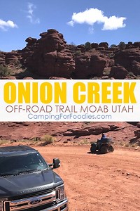 Onion Creek Moab Utah (VIDEO, Off-Road Trail Scenic Drive & Info)