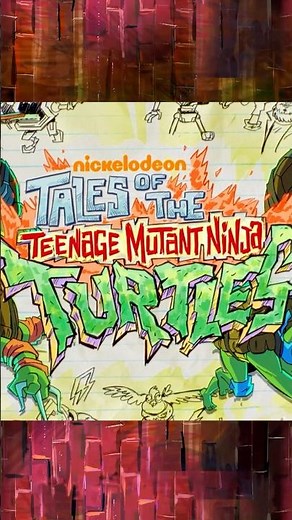 Tales of the TMNT theme song! 🐢 🎶 #Shorts