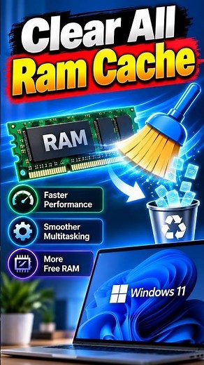 How To Clear All Ram Cache in Windows 11 ( 2026 )