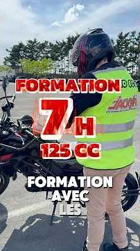 Top-notch equipment for the 7-hour Moto.125 training course #motorcyclelicense