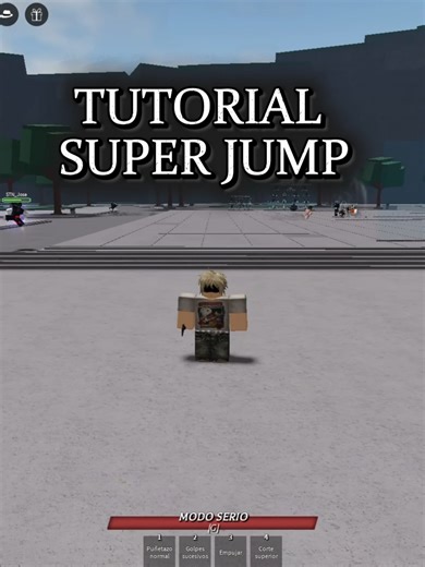 SUPER JUMP TUTORIAL #tutorial#tsb #camposdebatalla #robloxspanish #robloxfyp