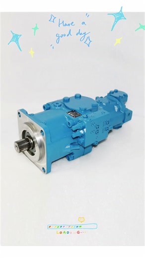 Hydraulic Piston pump ATUS-A11VO+A10VSO Series Hydraulic Dual Pump Rexroth