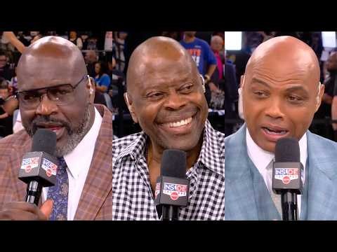 Patrick Ewing joins Inside the NBA to talk Knicks, Brunson, KAT vs Wemby before Game 3