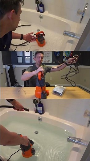 This Pump Detects Water by Itself 😳💧 cleartide submersible pump quick Review