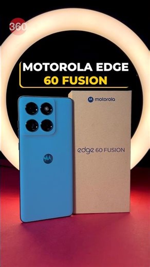 Motorola Edge 60 Fusion Unboxing & First Look. #gadgets360 #techreels #unboxing #firstlook #motorola