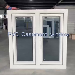Double Glazed Vinyl PVC Storm Casement Hurricane Impact Windows