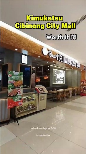 Makan di Kimukatsu Cibinong City Mall | Juicy & Nagih