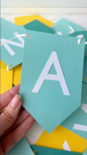 How to Make a Party Banner - Can You Guess the Message?