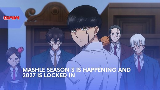 Mashle Season 3 Officially Announced for 2027 Premiere