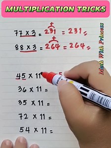 101K views · 2.4K reactions | @Math Review: Multiplication Tricks #math #mathwithprincess #mathviralvideo #mathviral #mathtutor #mathematics #mathhacks #mathtricks #mathschallenge #mathisfun | Math with Princess | Facebook