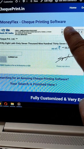 📌 Messy handwriting on cheques? No more! Print clean, perfect cheques every time using MoneyFlex Cheque Printing Software 🏦🔥 #ChequeFormat #ChequeDesign #ChequeManagement #ICICI #SBI #PNB #BOI #Kotak #CanaraBank #AxisBank #YesBank #FederalBank | Business Excel