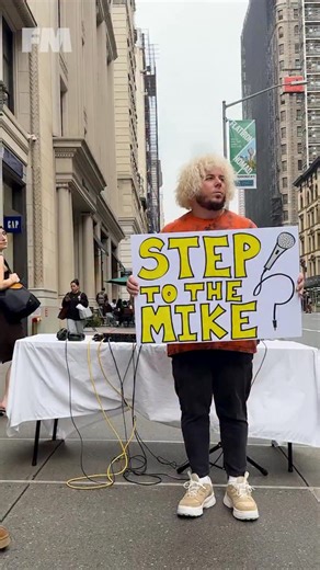 The kind of verse that makes the block go quiet for a second 🌆 #steptothemike #publicperformance #freestyle #streetperformer | Step to the Mike