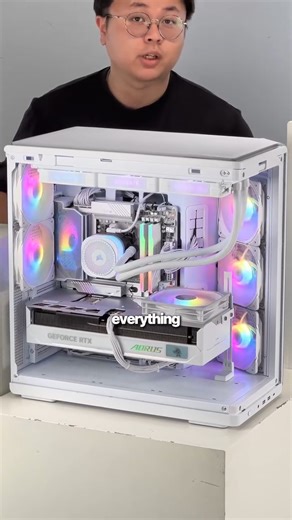 Built in White. Styled in ICE. A clean, all-white PC build that’s equal parts performance and aesthetics — no distractions, just pure ICE vibes 🤍❄️ Build highlights 👉 X870E AORUS MASTER X3D ICE 👉 AORUS GeForce RTX™ 5080 MASTER ICE 16G 👉 Kingbank DDR5 RAM 👉 Kingbank M.2 NVMe SSD 👉 Zalman P60 White Case If you’re planning a white PC that looks just as good on your desk as it performs in real use — this setup hits the mark. Reach @mansacomputers if you're interested. #WhitePC #ICEBuild #GIGAB