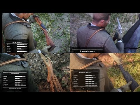 RDR2 Full Loadout FREE – Bolt-Action, Revolver, Repeater & Shotgun