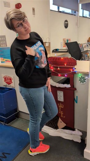 Wham! Your books are due! 🎄 The most heartbreaking moment of being a library patron: Having to return your books. ❄️ | RAF Lakenheath Liberty Library