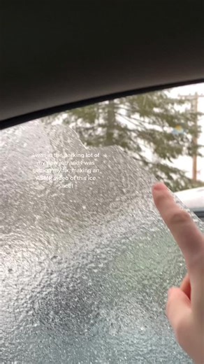 Embarrassing ASMR Ice Sheet Moment at New Job