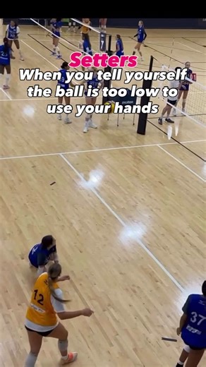 Volleyball Setting Skills | Krystal Jackson on Instagram: "Dear Setters, When setters tell themselves the ball is too low to use their hands… And then they see this video 🙃 First, save this post and send it to your setter bestie! 👯‍♀️ Follow @jacksonstrengthvolleyball for elite setting tips and leadership strategies. Love this setter from Alaska 🤍 @emily.plays.sports She shows what true effort looks like with her commitment to using her hands, no matter what the pass is, and this is what sets