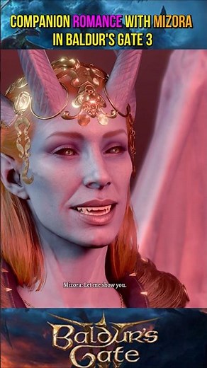 Companion Romance with Mizora in Baldur's Gate 3 #shorts