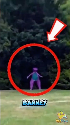 BARNEY IN THE DARK FOREST?!😳